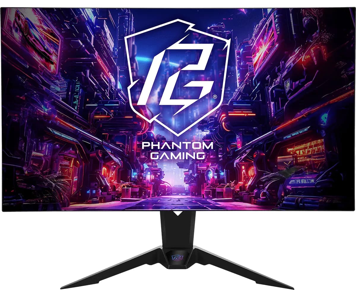 ASRock PGO32UFS 32" 4K UHD, WOLED -pelinäyttö, USB-C PD ja KVM