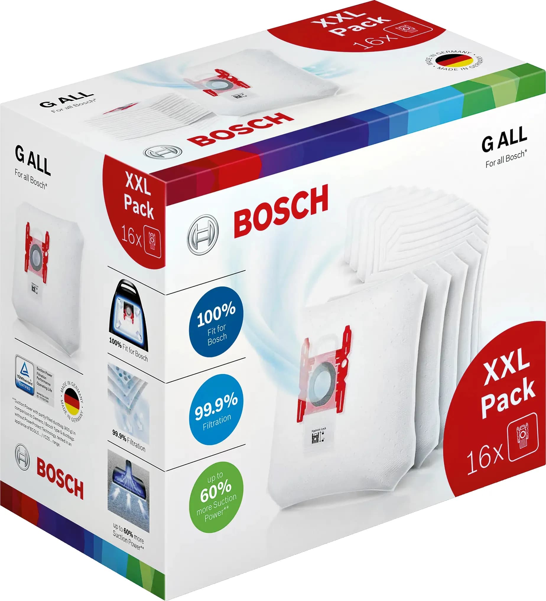Bosch BBZ16GALL Type G ALL -pölypussi (16 kpl)