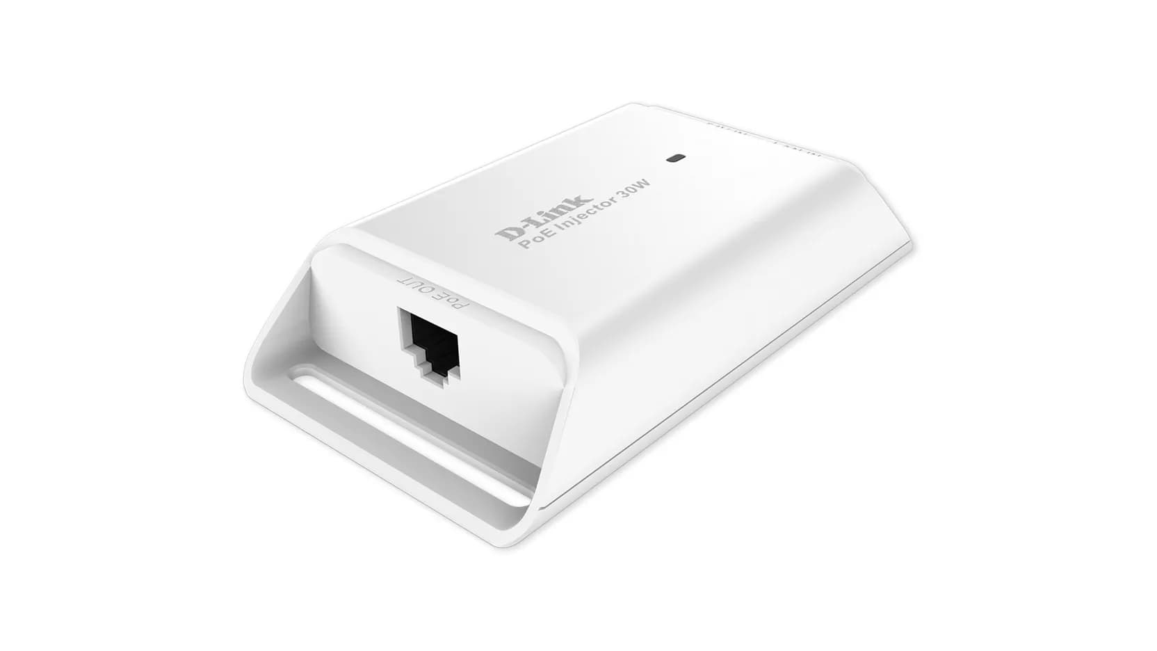 D-Link DPE-301GI - Gigabit PoE+ -virtainjektori, Valkoinen