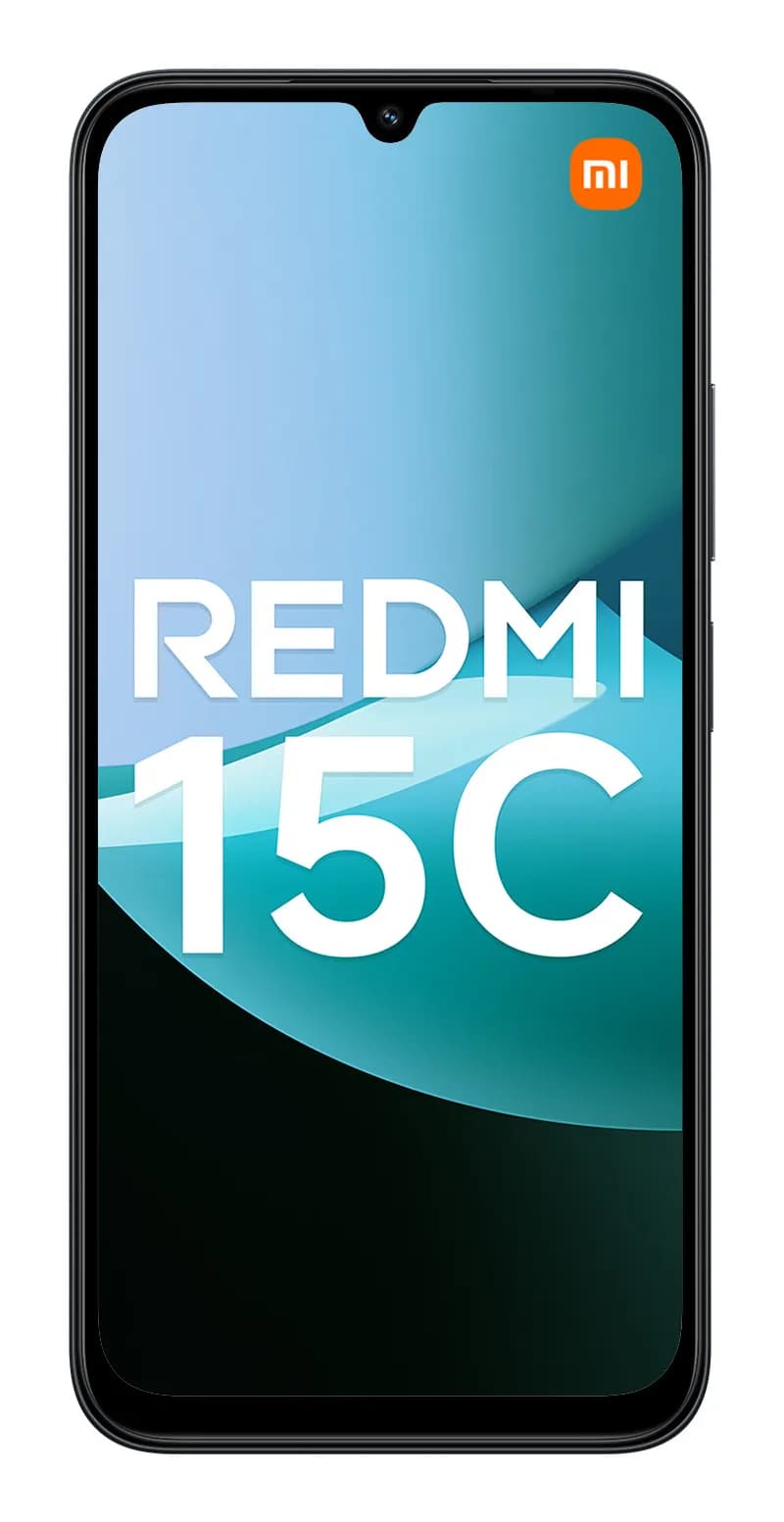 Xiaomi Redmi 15C 4/128 Gt -puhelin, keskiyön musta
