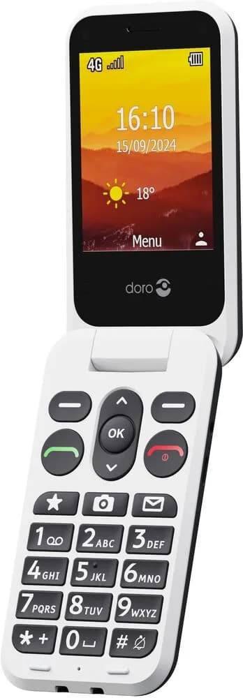 Doro Leva L31 0.128 Gt -puhelin, grafiitti