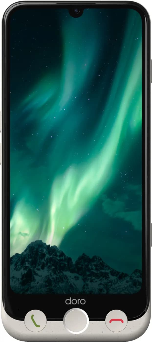 Doro Aurora A31 128 Gt -puhelin, valkoinen