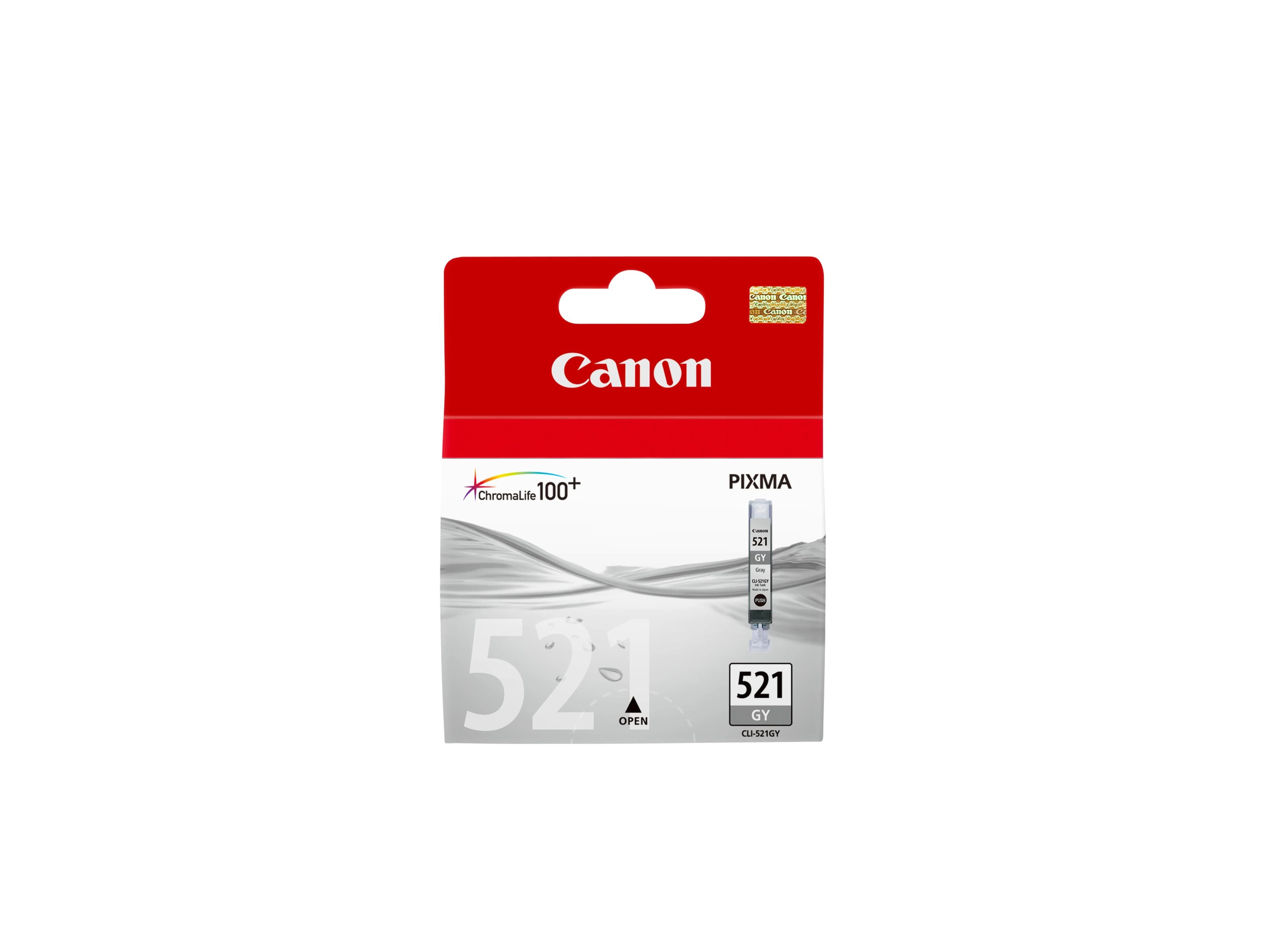 Canon CLI-521GY-mustekasetti, 9 ml, harmaa
