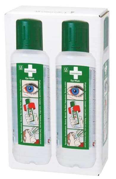 Cederroth-silmähuuhde 2 x 500 ml