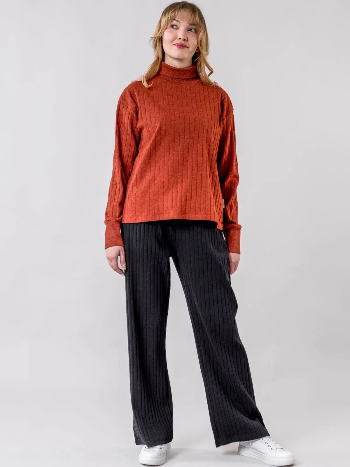 AALIS ribbon shirt, black