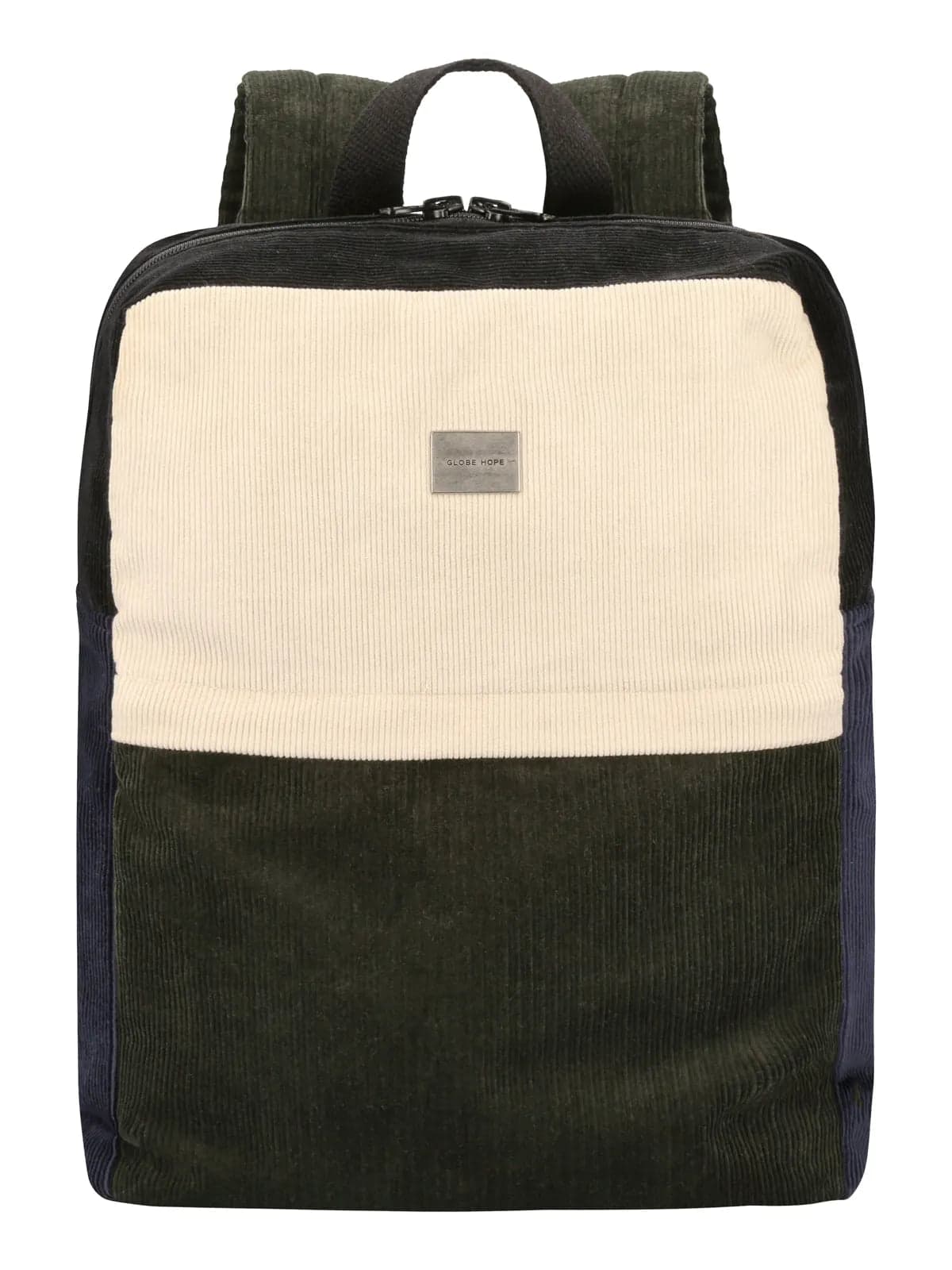 SUMU REPPU, patched corduroy