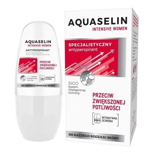 NAISTEN ROLL-ON / INTENSIIVINEN ANTIPERSPIRANTTI / 50 ml