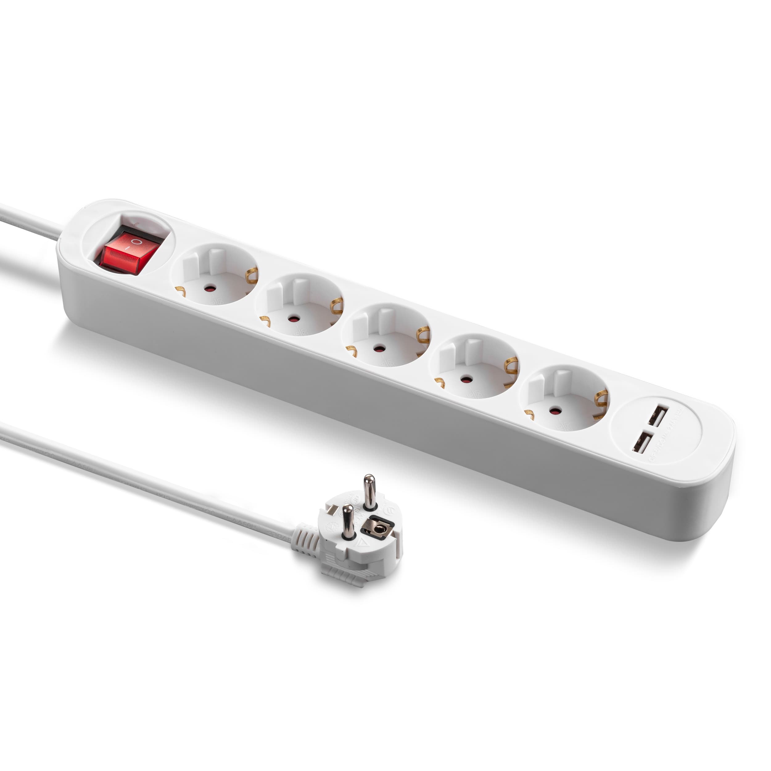 Pistorivistö PVH5, jossa 2 USB-latausliitäntää