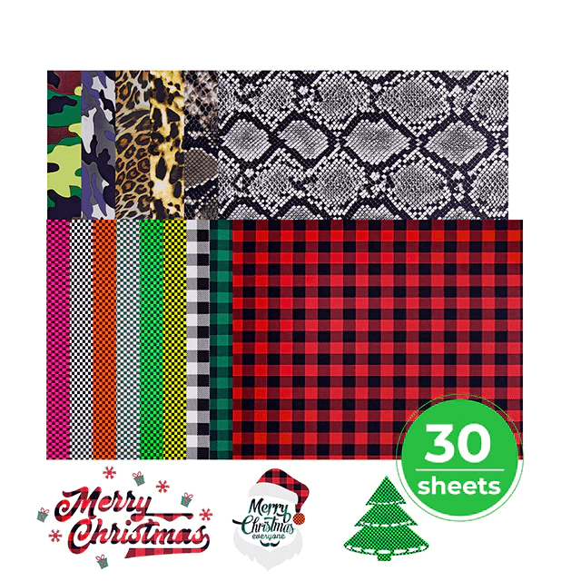 Xtool Patterned Heat Transfer Vinyl - 30-pack