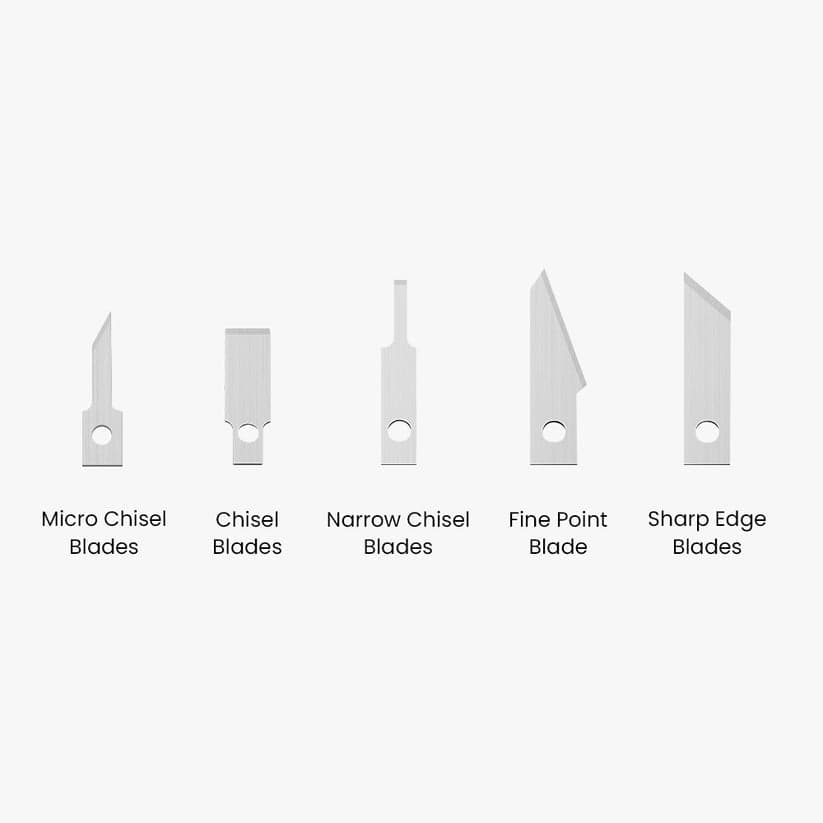 Chawke 5 Types Blades For Ck01
