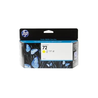 HP HP 72 Mustepatruuna Keltainen