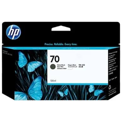 HP 70 Mustepatruuna musta Pigment