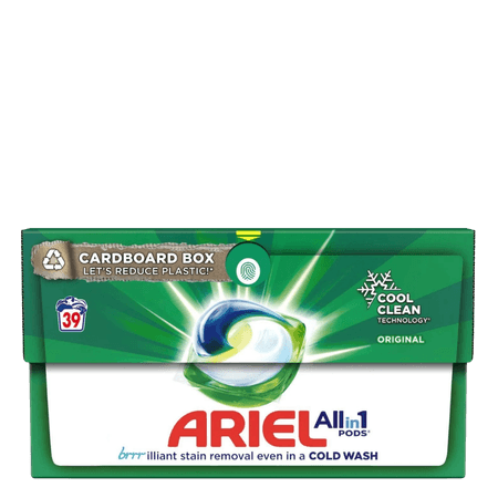 Ariel All-in-1 Original Pyykinpesukapselit – 39 kpl