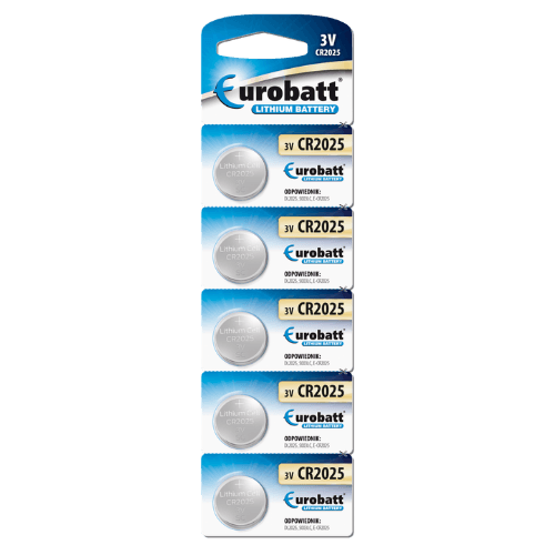Eurobatt CR2025 3V Litium Nappiparisto - 1 kpl