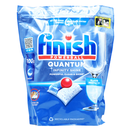 Finish Quantum Infinity Shine Astianpesukonetabletit - 100 kpl