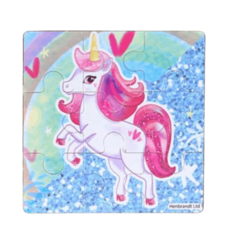 Fun Toys Unicorn Jigsaw Wooden Puzzle Assorted 11 cm – 1 Kpl