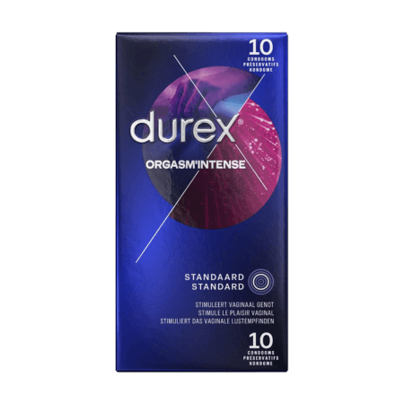 Durex Intense Orgasm kondomit - 10 kpl