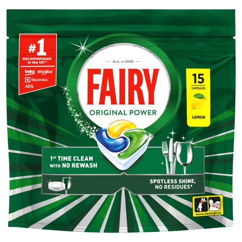 Fairy Original Power All in One Lemon Astianpesukapselit - 15 kpl