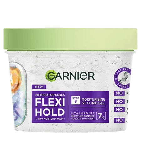 Garnier Method For Curls Flexi Hold Moisturising Styling Gel - 370 ml