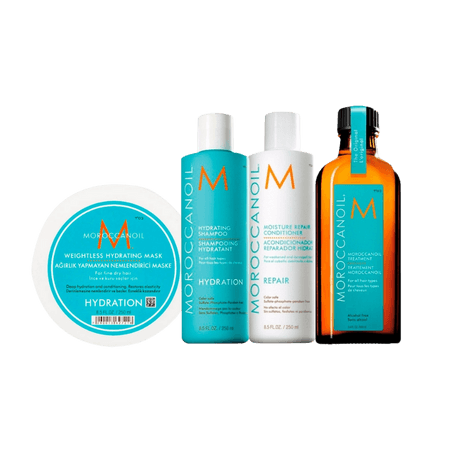 Moroccanoil Hiustenhoitosetti 4 osaa