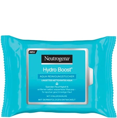Neutrogena Hydro Boost puhdistuspyyhkeet - 25 kpl