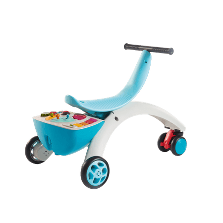 iny Love 5-in-1 Työntökärry & Ride-On Kävelyapuvaunu – Sininen