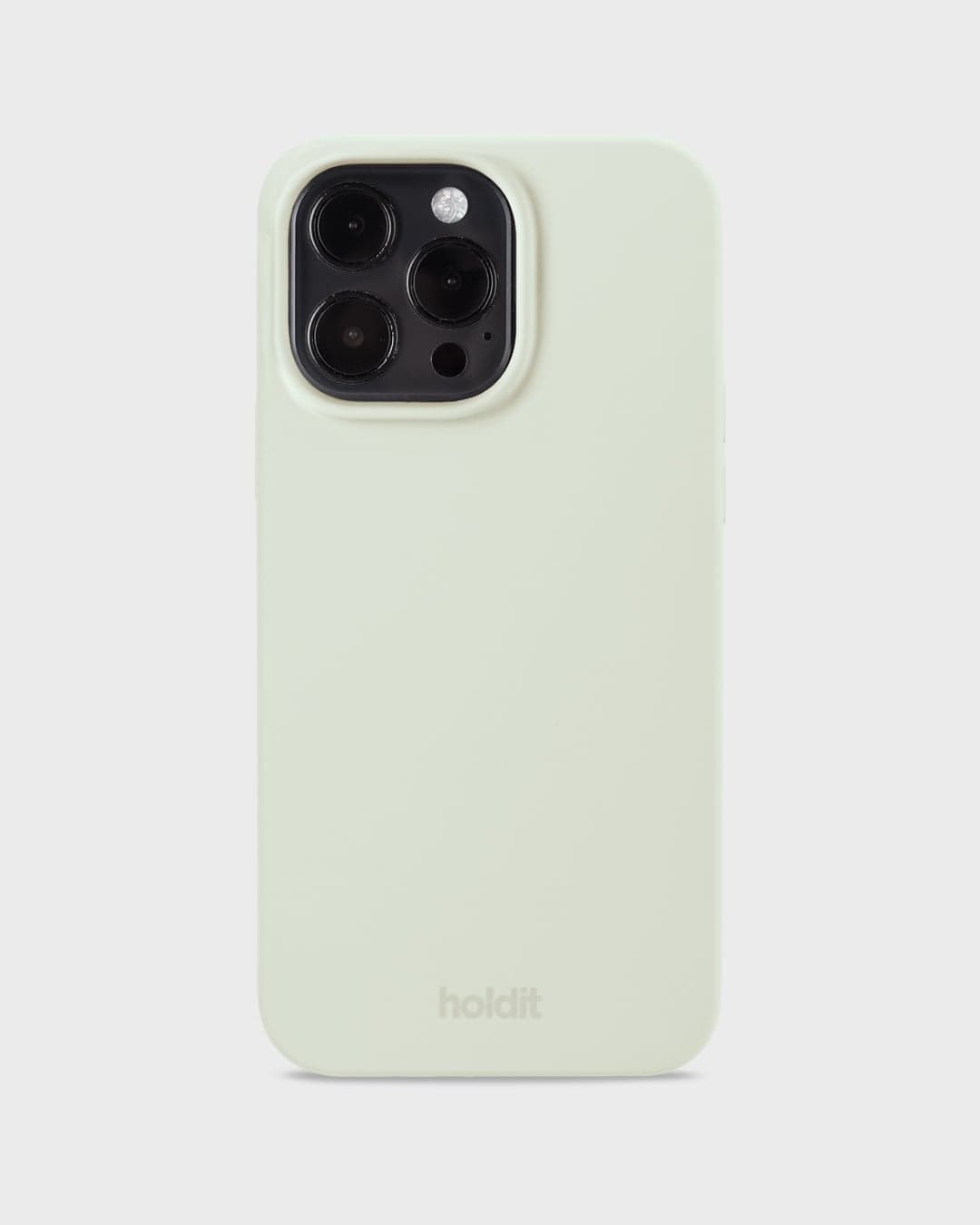 Phone Case Silicone White Moss iPhone 15 Pro Max