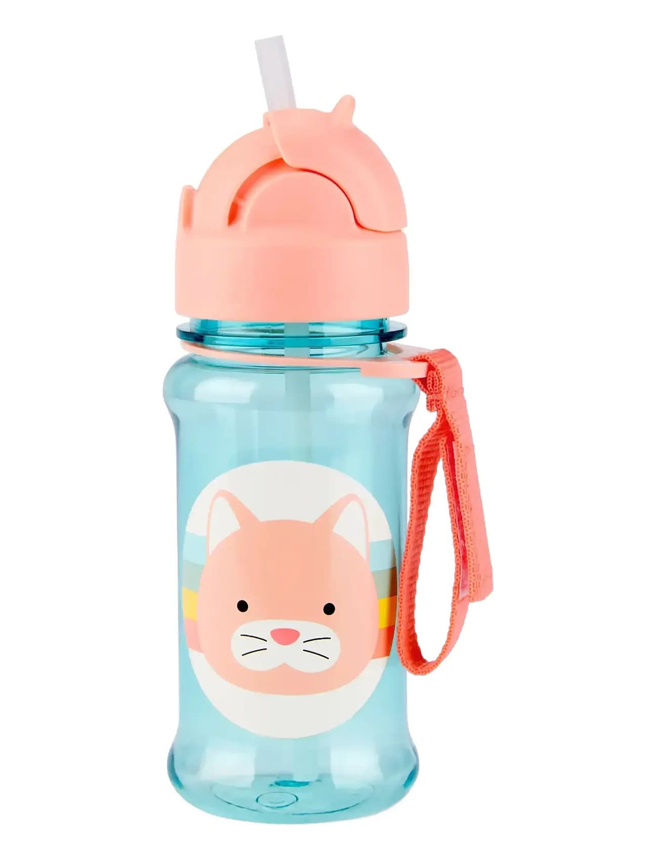 Skip Hop Skip Hop Zoo Flaska Tritan "Katt" - Blue - 355 ML