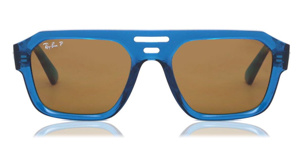 Ray-Ban RB4397 Corrigan Polarized 668383 Miesten Aurinkolasit Sininen