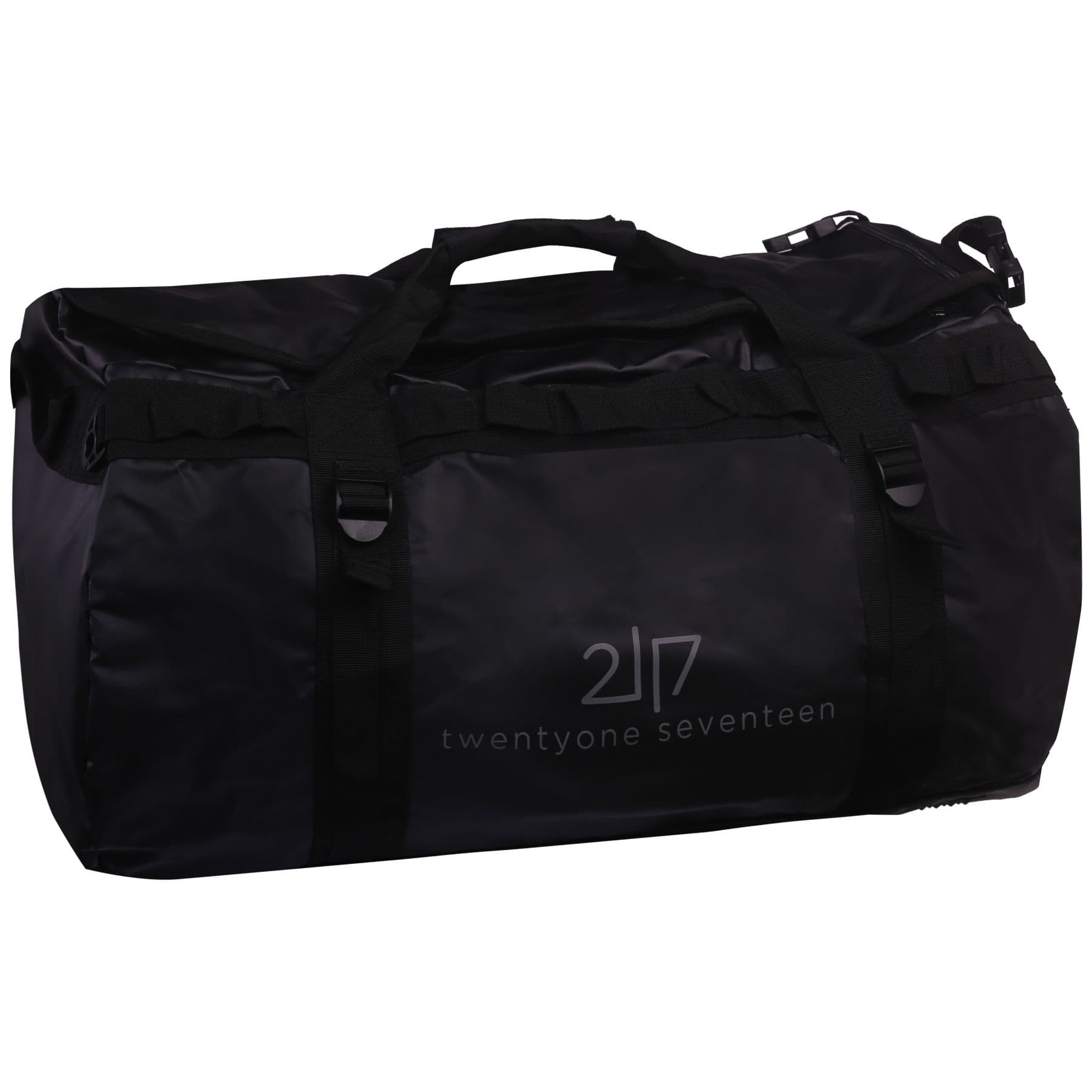 2117 of Sweden Tarpaulin duffeli takana, 87L, musta