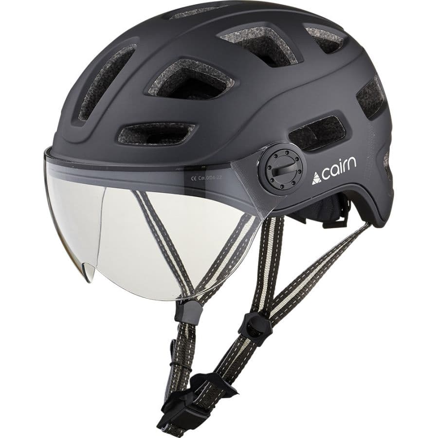 Cairn Quartz Visor, pyöräilykypärä, musta