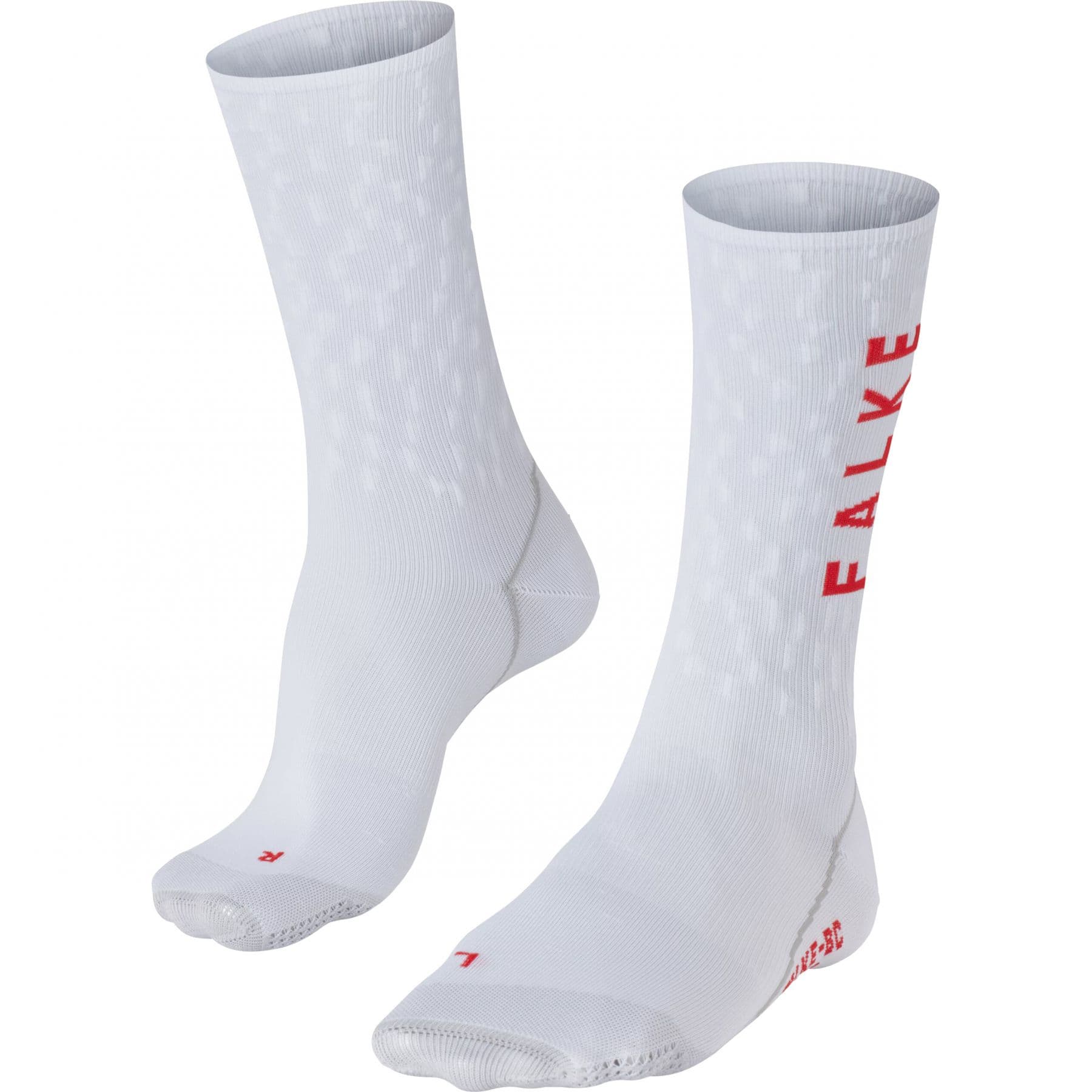 Falke BC Impulse, pyöräilysukat, valkoinen