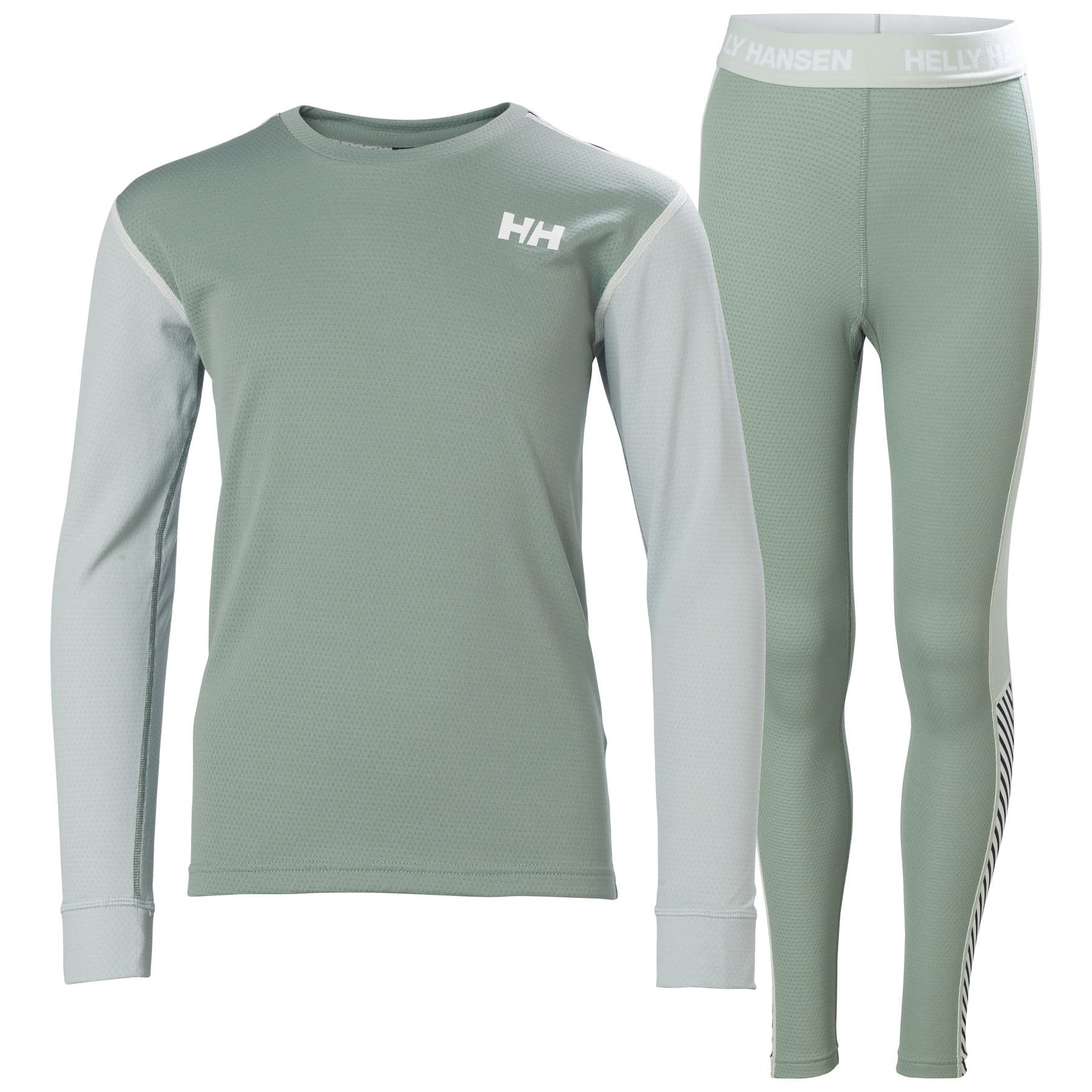 Helly Hansen HH Lifa Active, setti, juniori, vaaleanvihreä