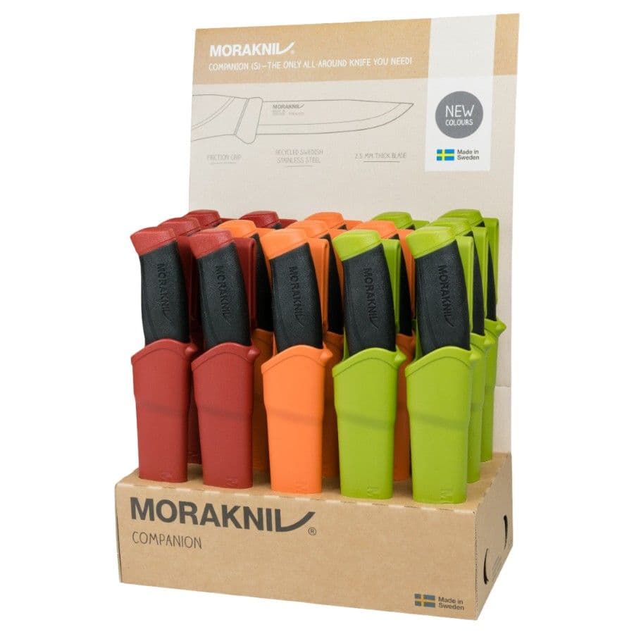 Morakniv Companion (S), veitsi, monivärinen sekoitus