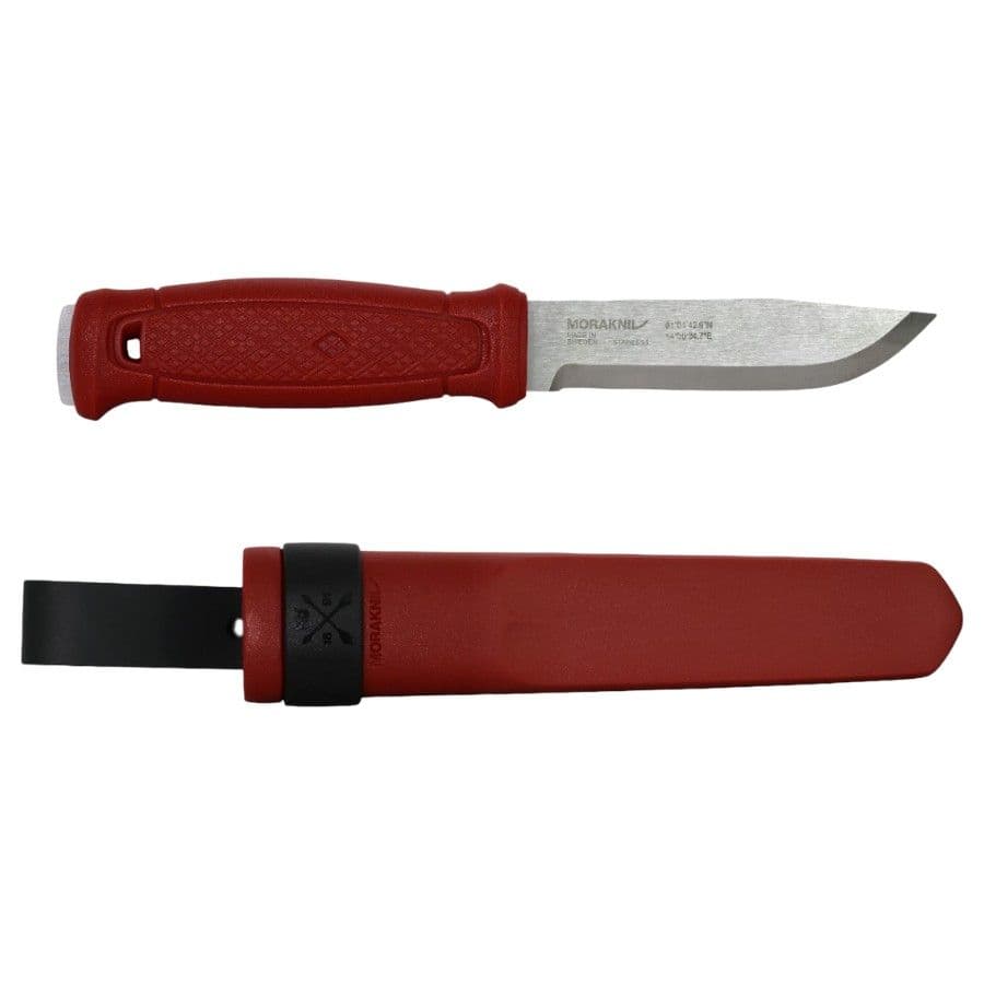 Morakniv Gansberg (S), ulkoilupuukko, punainen