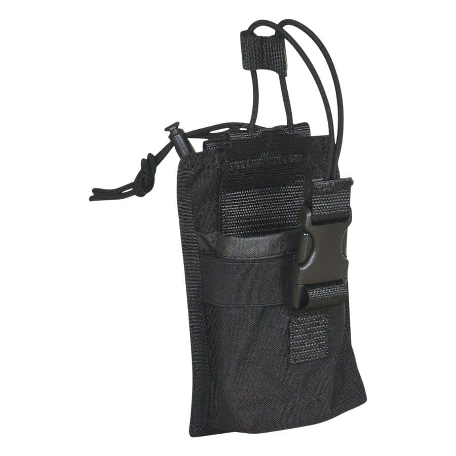 Tasmanian Tiger Tac Pouch 3 Radio, radiolaukku, musta