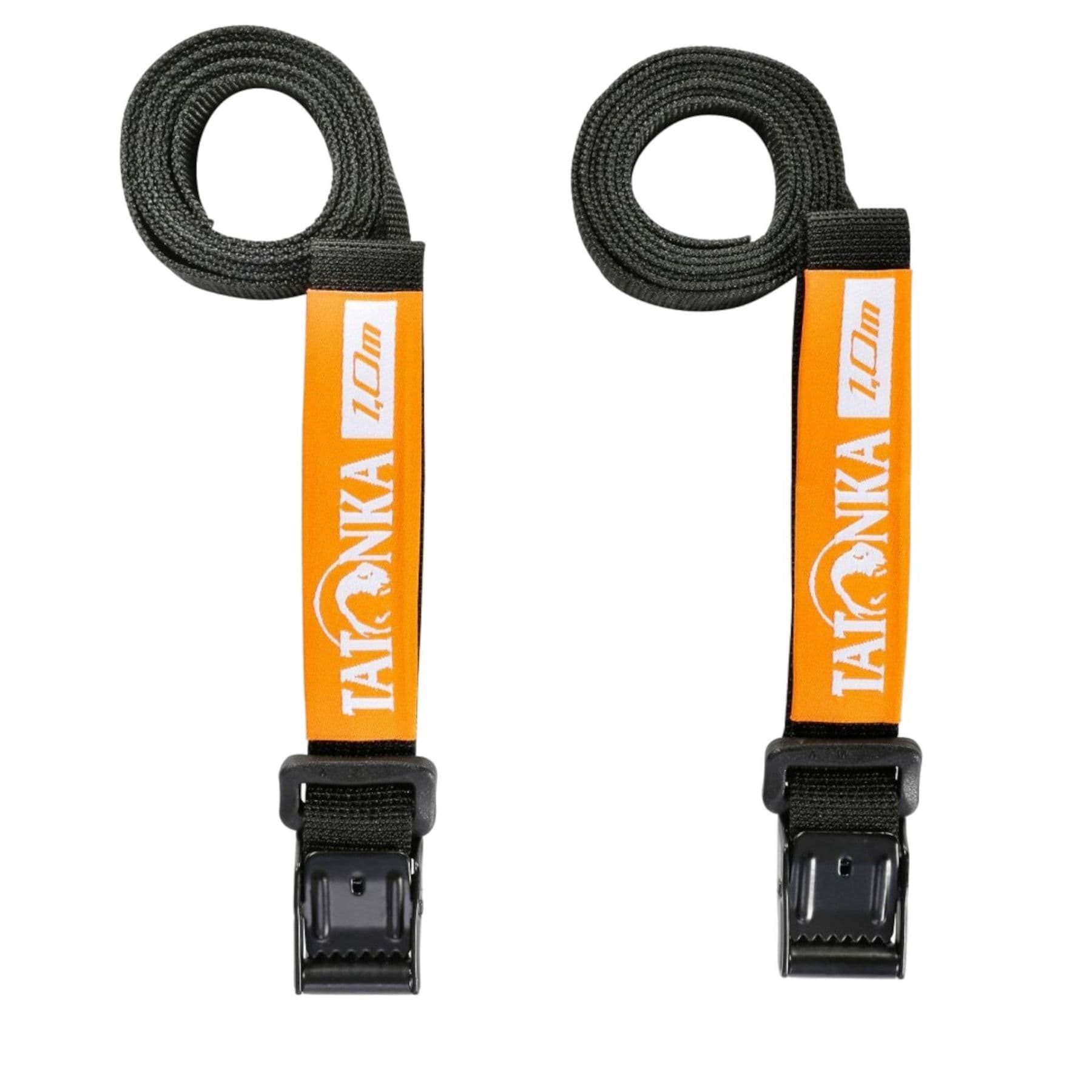 Tatonka Easy Strap 18mm/1,0m, kiristysremmit, musta, 1 pari