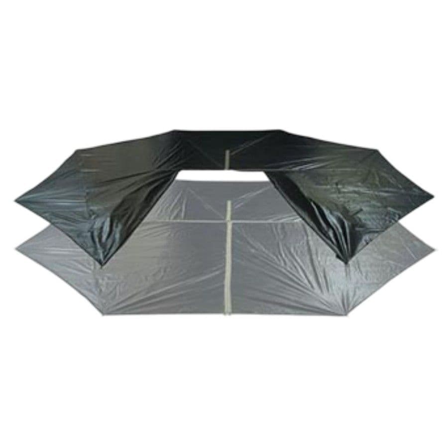 Tentipi Floor Pro, telttapohja, musta
