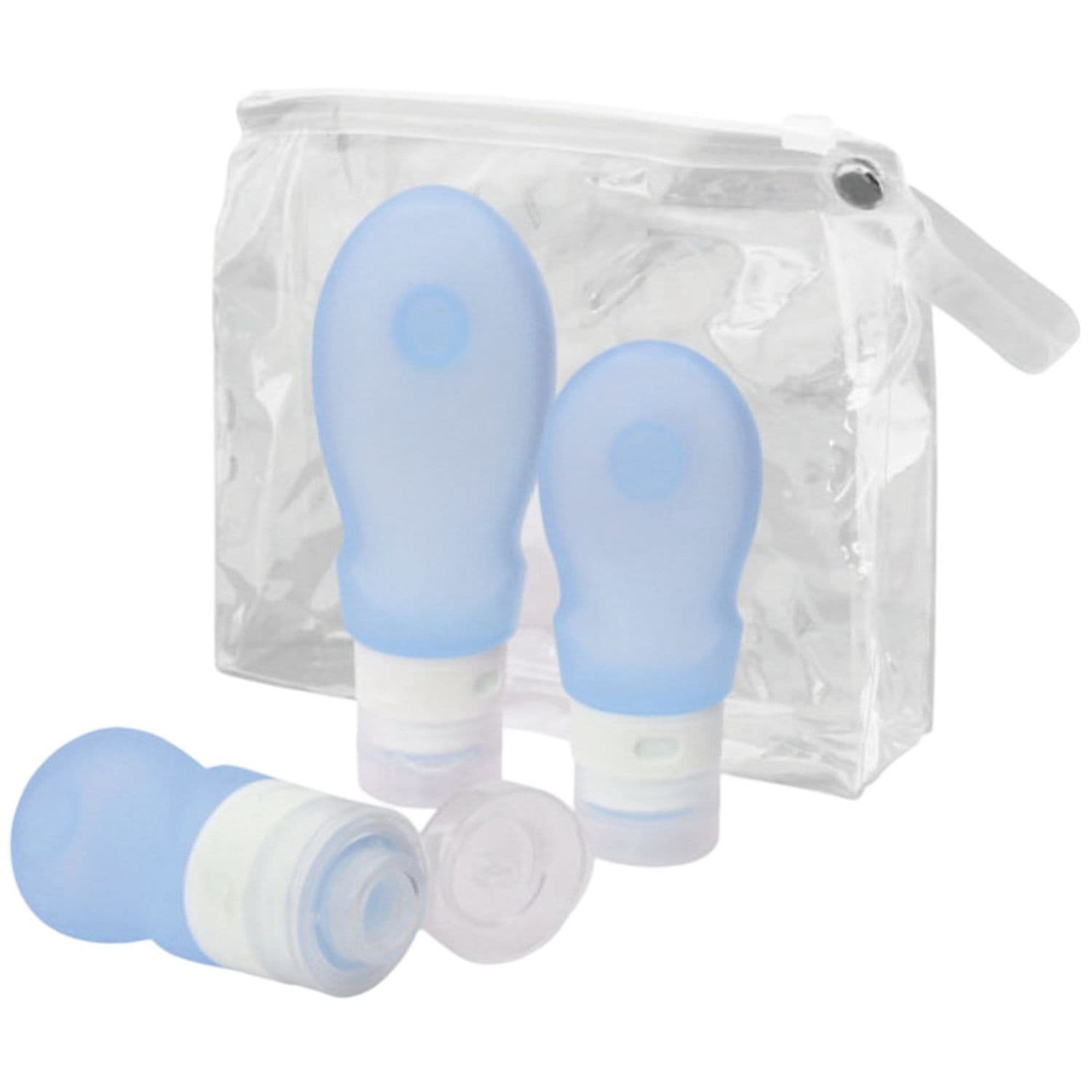 TravelSafe Squeeze -pullo, 3 kpl, sininen