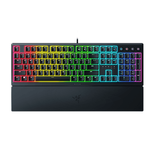 Razer Ornata V3 - US - Low-profile Mecha-membrane RGB Keyboard - Low-profile Keys - Razer Mecha-Membrane Switches - UV-coated Keycaps