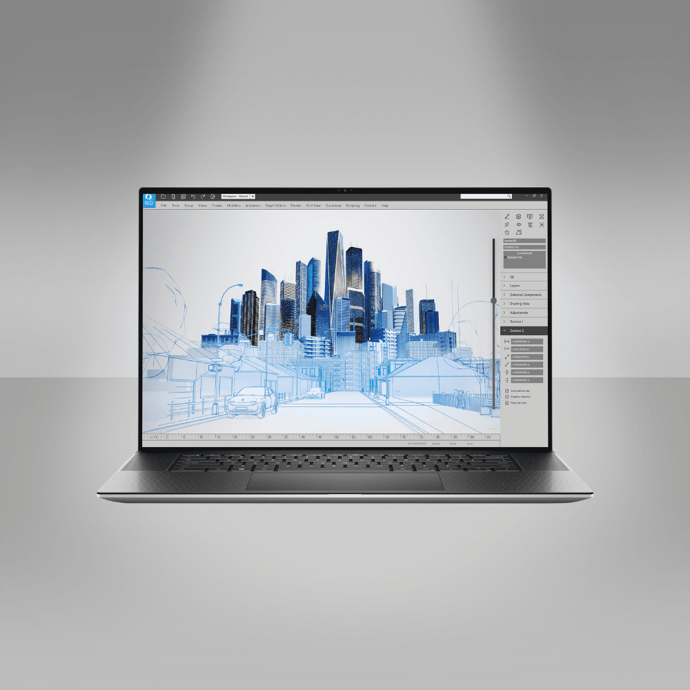 Dell Precision 5760 I7 ja Kuntoluokka A- RTX A3000