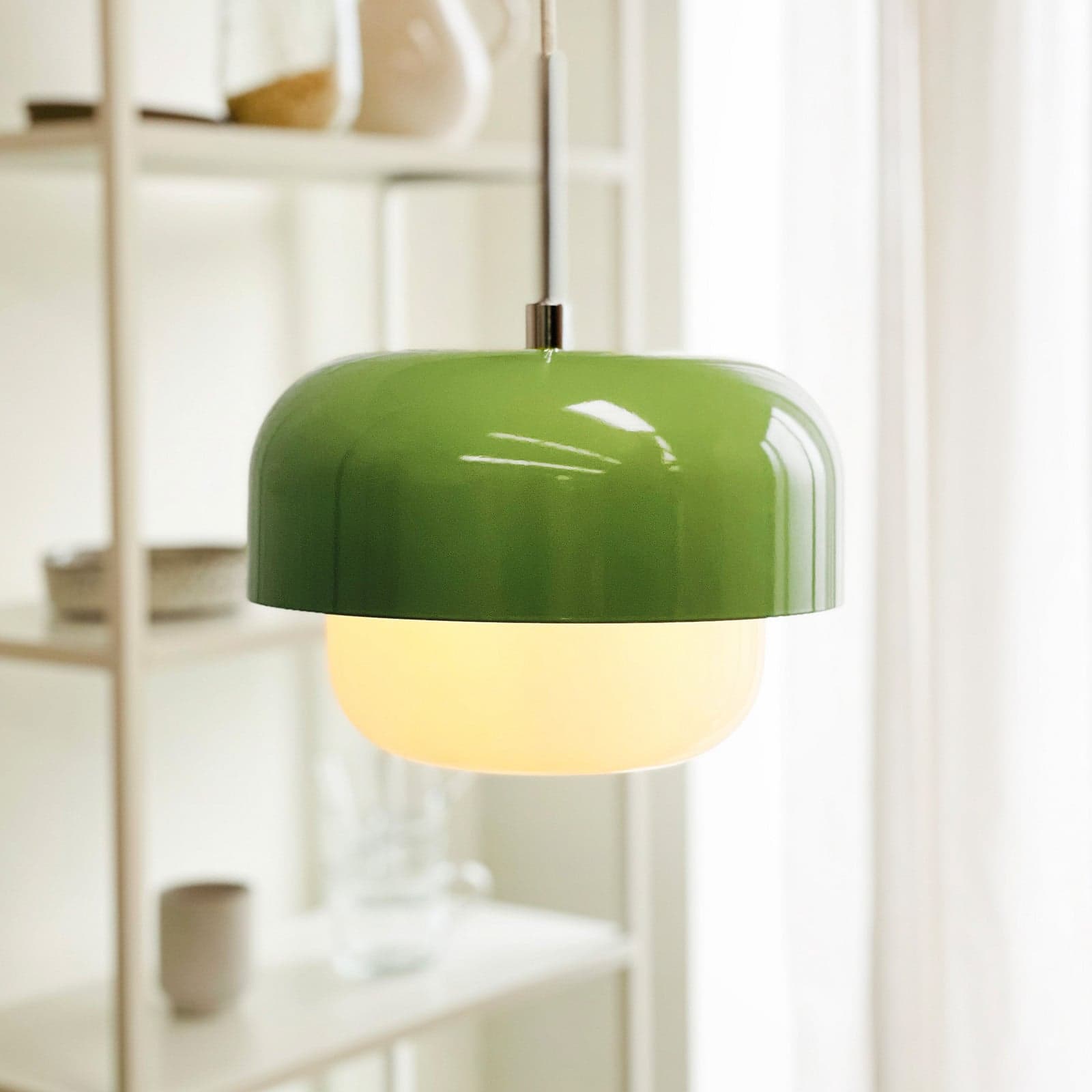 Haipot-riippuvalaisin Matcha Light Green Dyberg Larsen - Olohuone - Skandinaavinen - Metalli - Yksilamppuinen