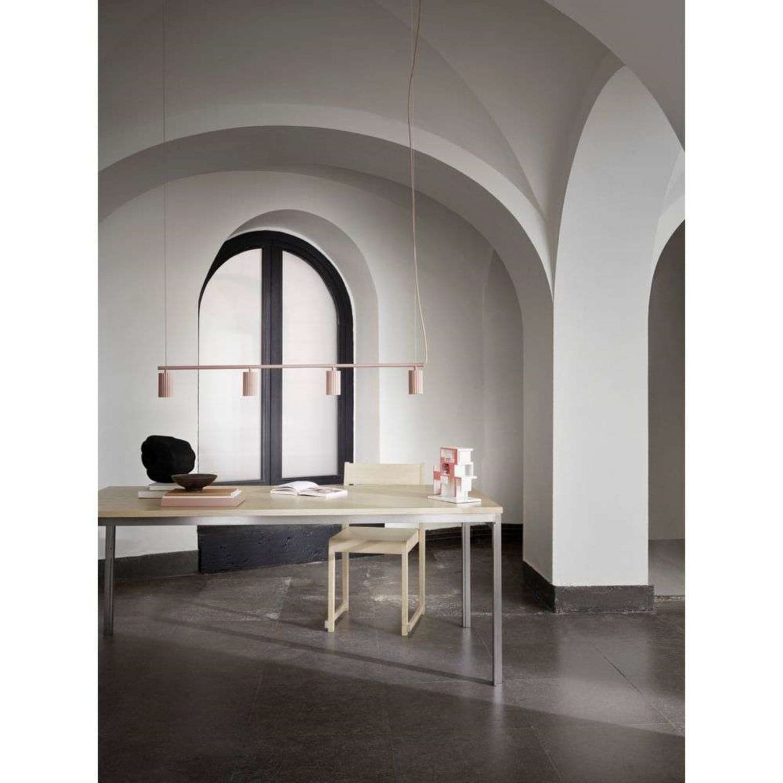 Donna Line 120 Suspension Linen - Pholc - Ruokailutila - Alumiini