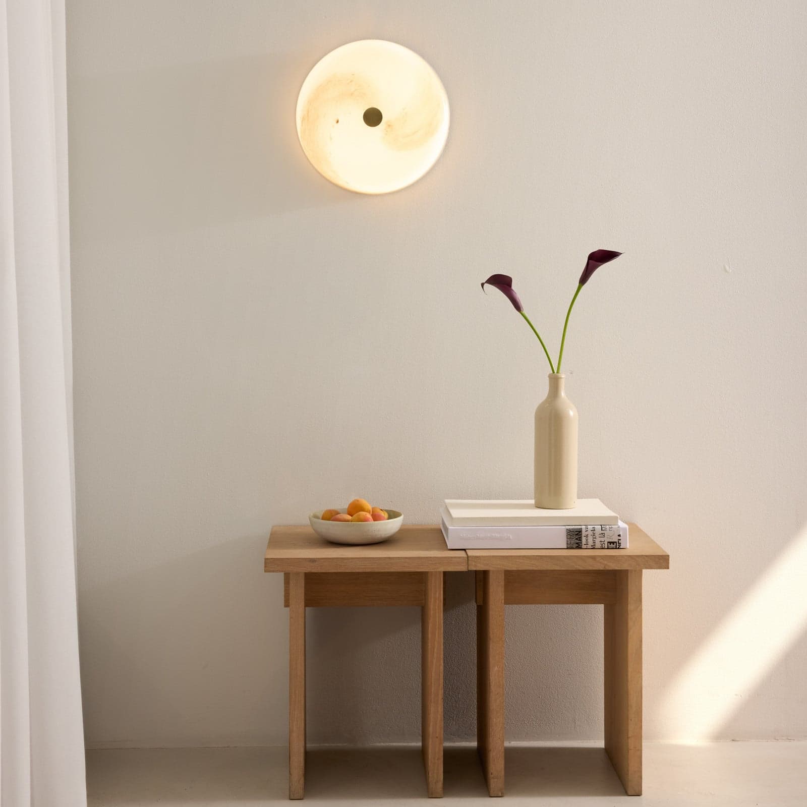 STOCKHOLM LED-kattovalaisin, marmorinharmaa lasi, 31 cm – Halo Design - Olohuone - Yksilamppuinen