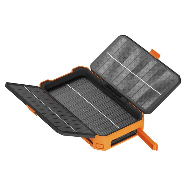 Xtorm Xr203 Rugged Solar Powerbank 20w - 10.000mah - Black/orange - Unisex - 22,5X12X3,8