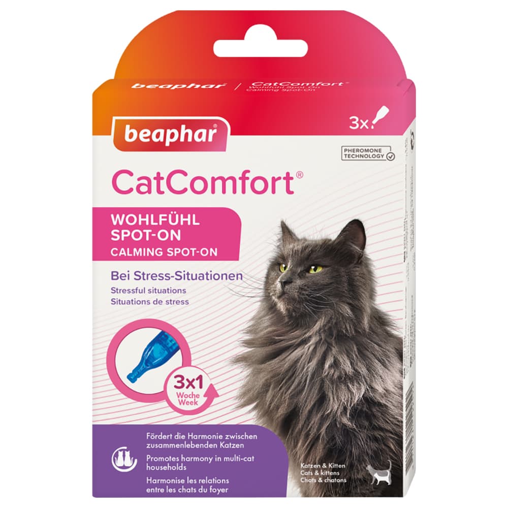 beaphar CatComfort Wohlfühl Spot-On 3 pipettiä