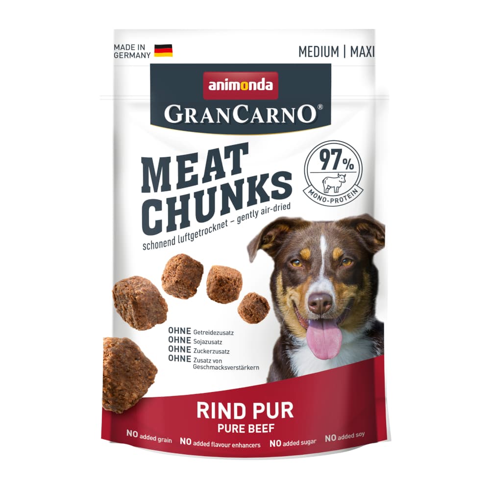 80g Animonda Meat Chunks Medium/Maxi nauta koiran herkut
