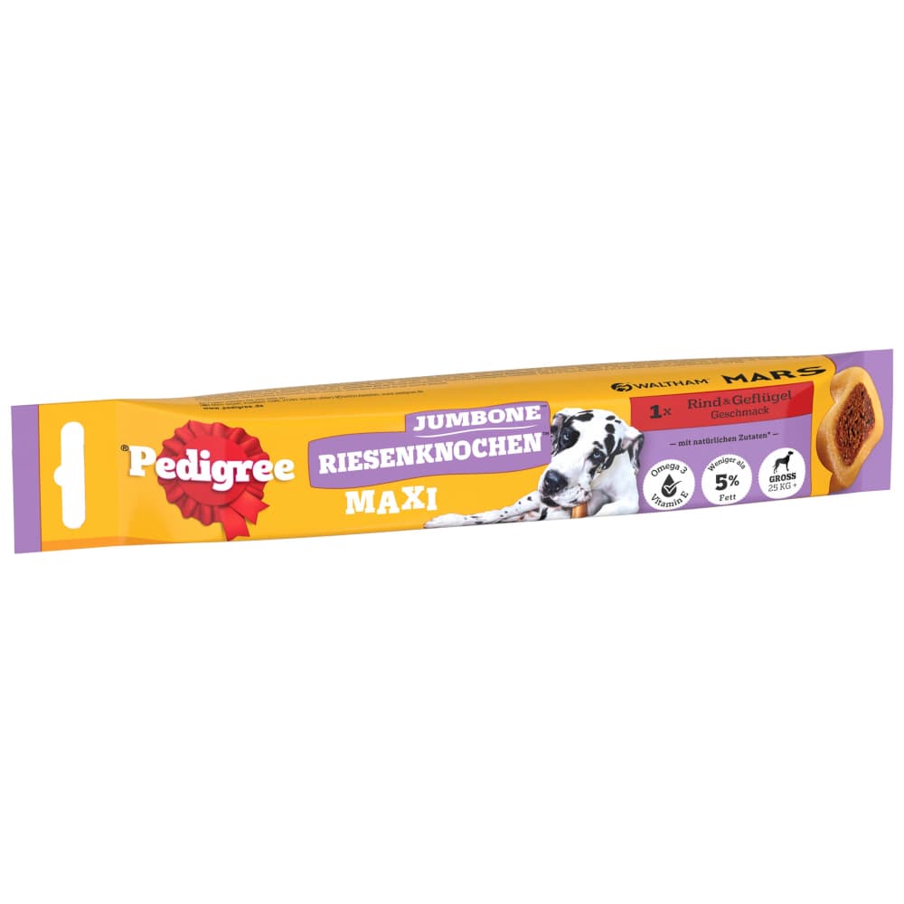 Jumbone Maxi nauta 1 kpl Pedigree koiralle