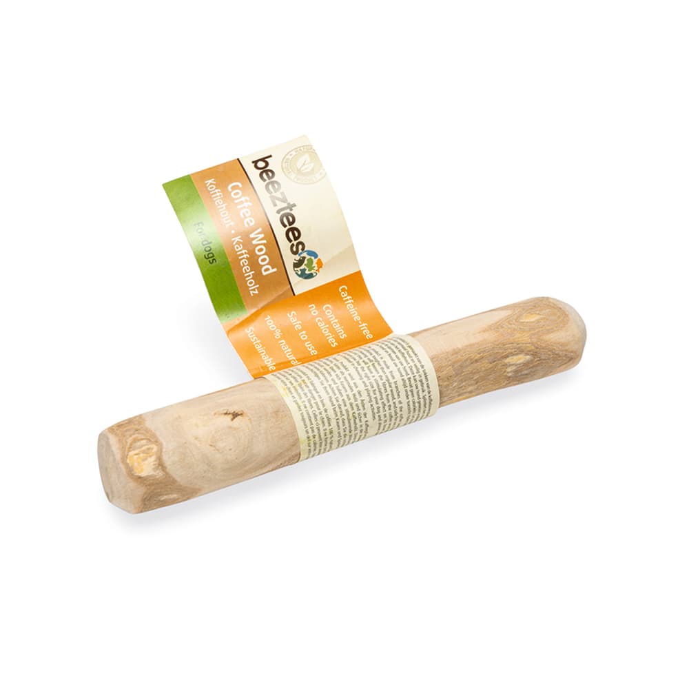 2 x 1 beeztees kahvipuu purutikku koko S (12-15 cm) koiran välipala