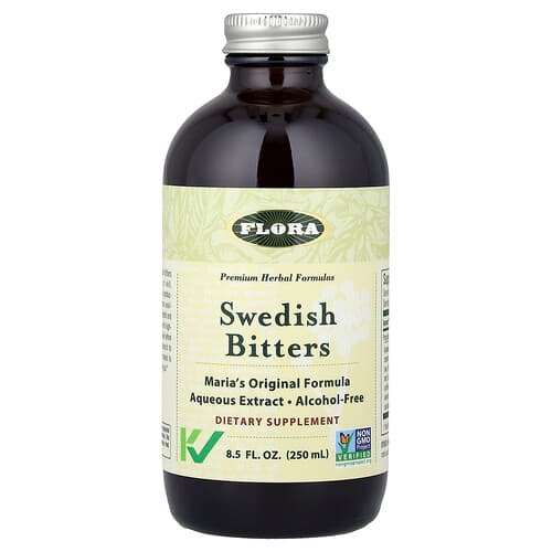 Flora, Ruotsalaiset katkerot, 8,5 fl oz (250 ml)